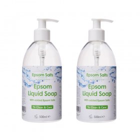 Epsom Liquid Soap x 2
