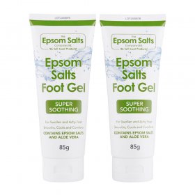 Epsom Salts Foot Gel x 2