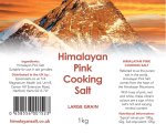 Himalayan Cooking Salt- Large Grain 10Kg