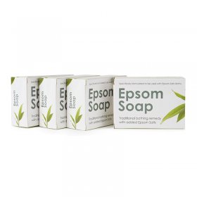 Epsom Soap x 4 Bars