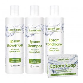 Epsom Shampoo, Soap, Shower Gel & Conditioner