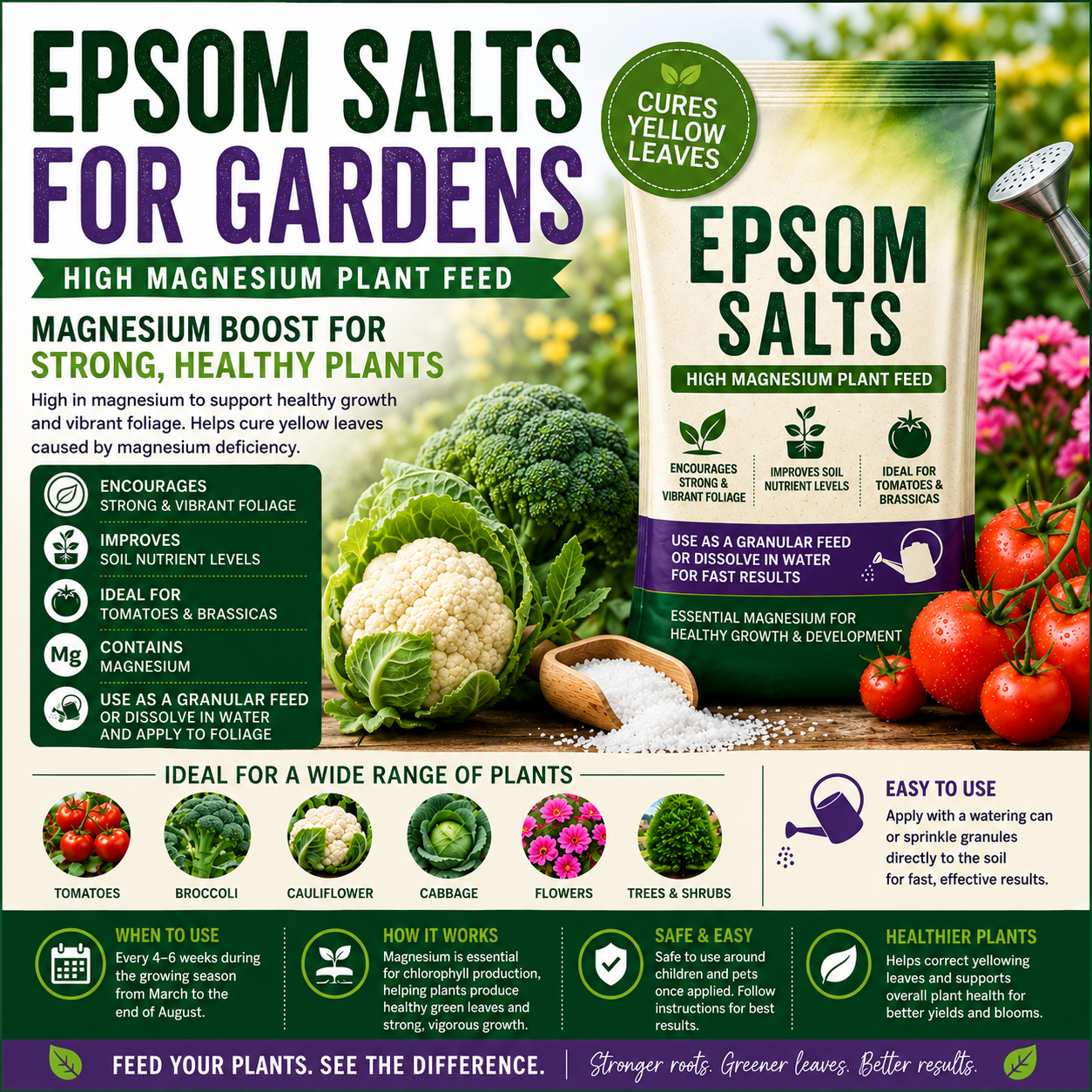 Epsom Salts for Gardens