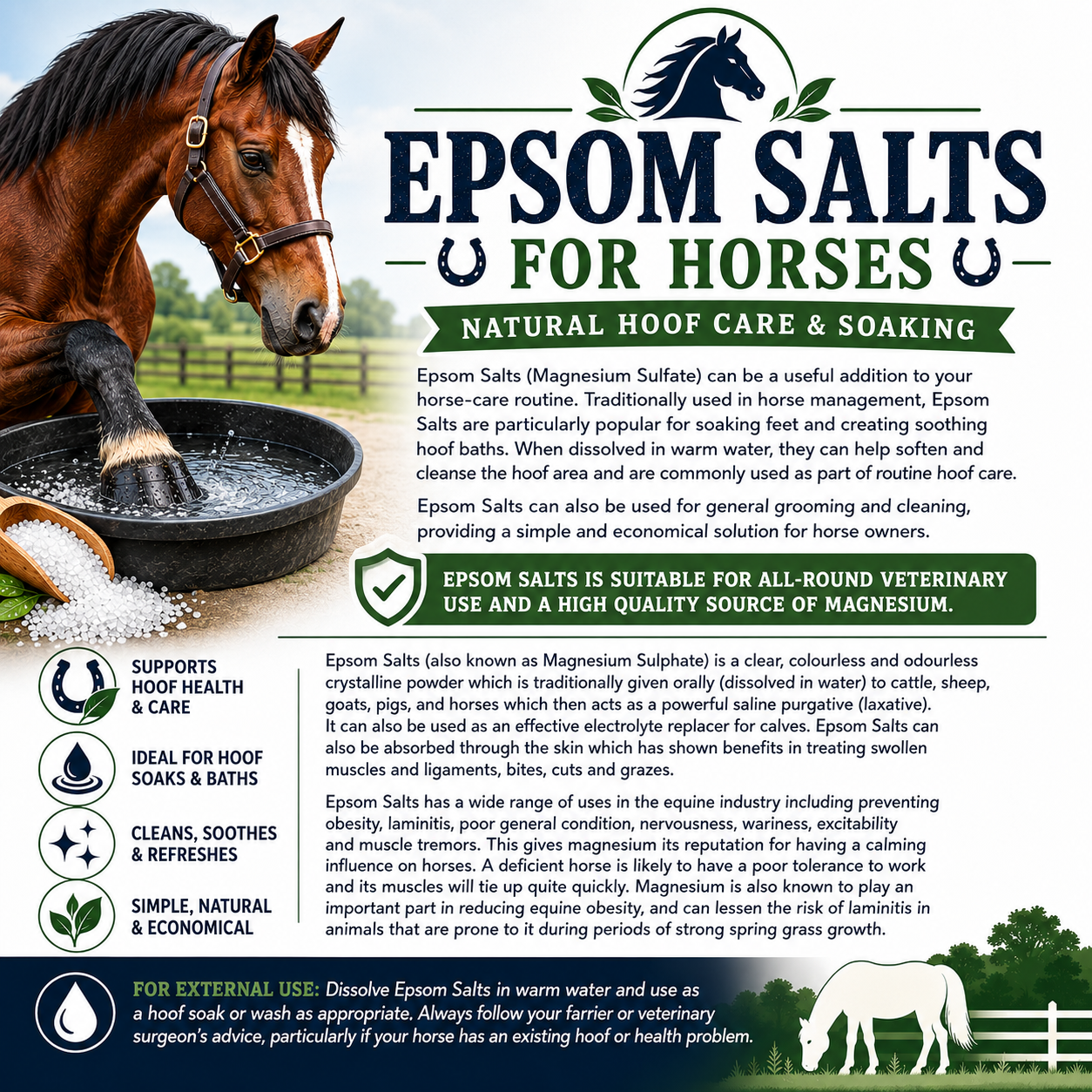 Equine Epsom Salts