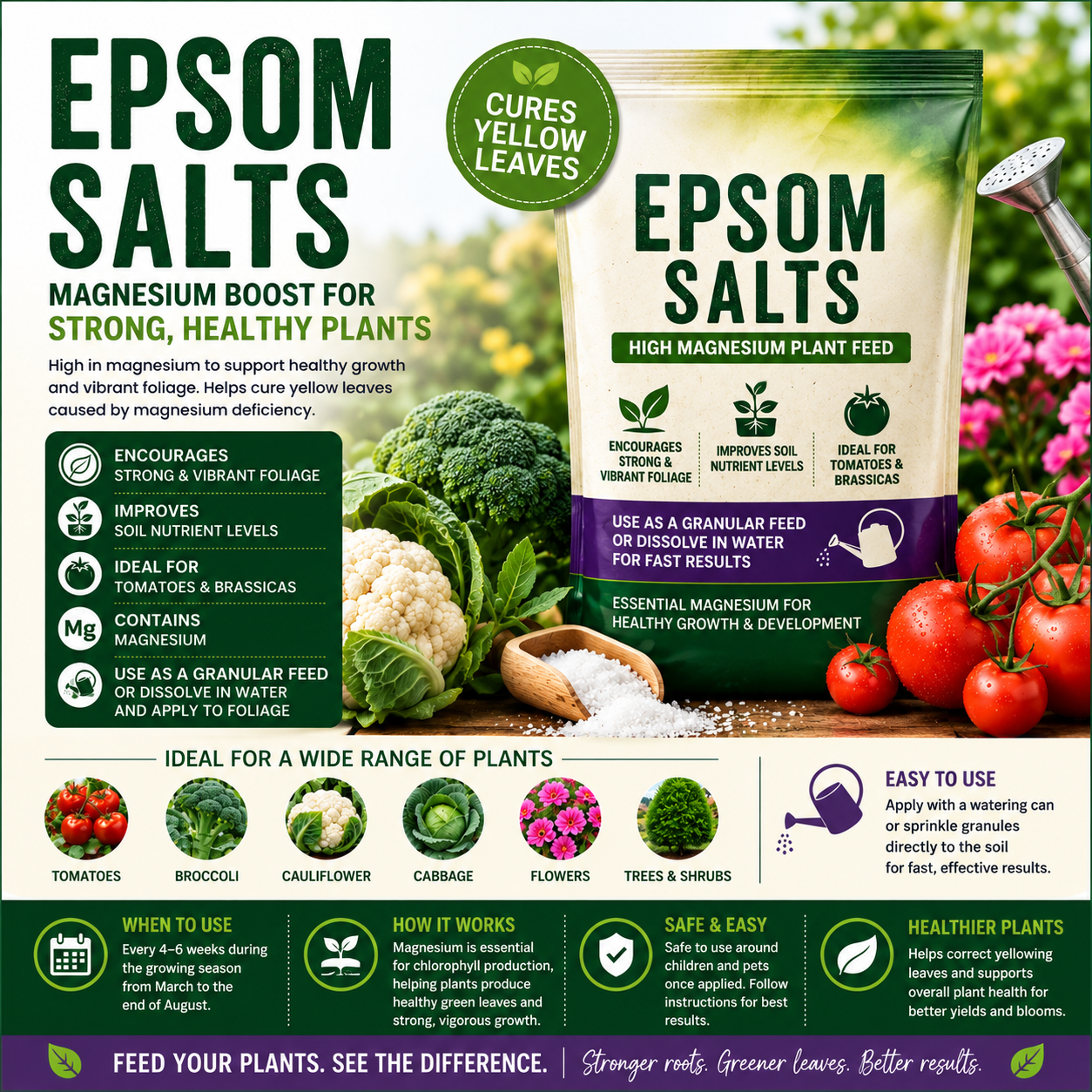Epsom Salts for Gardening