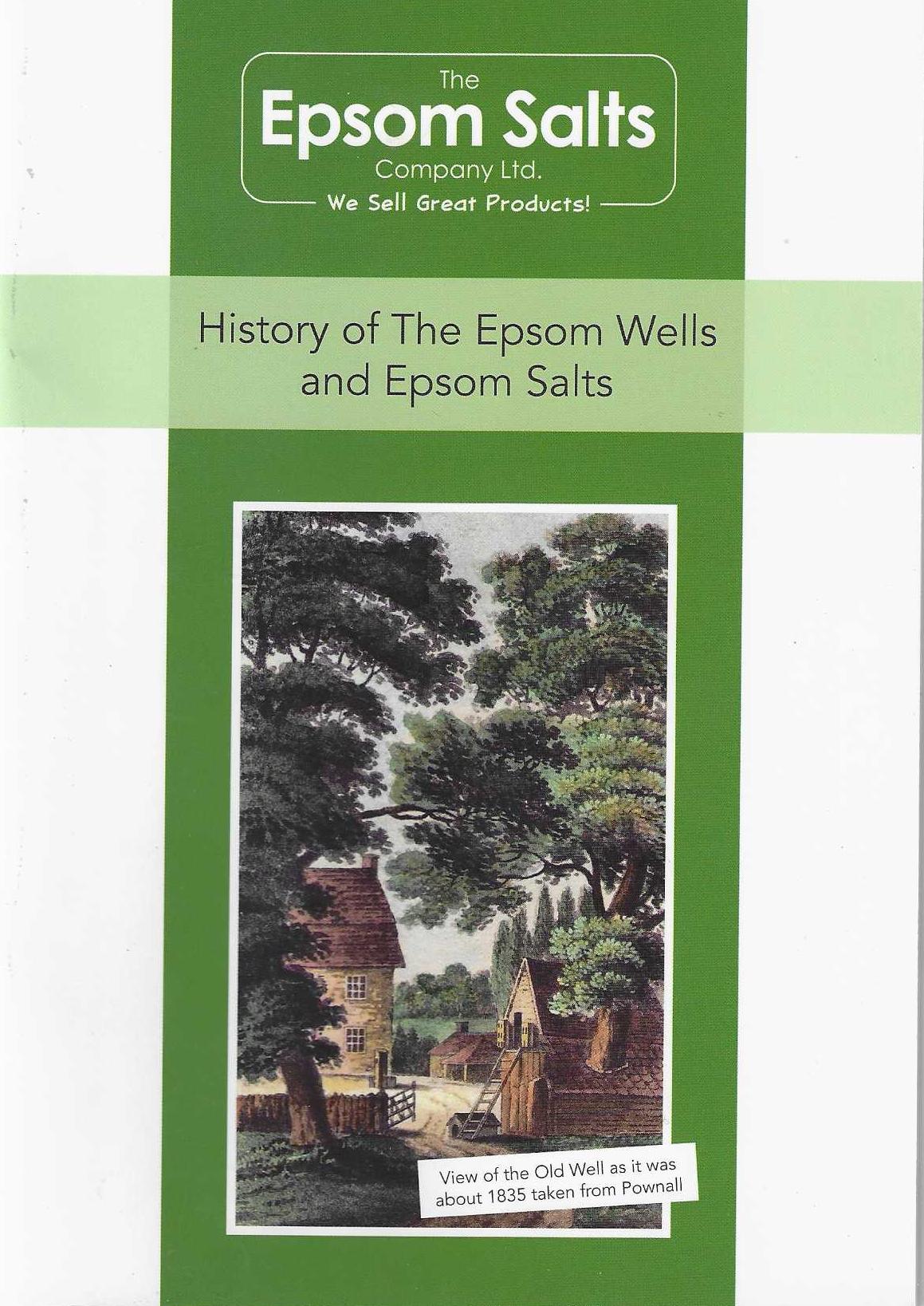 A New History of the Epsom Wells & Epsom Salts